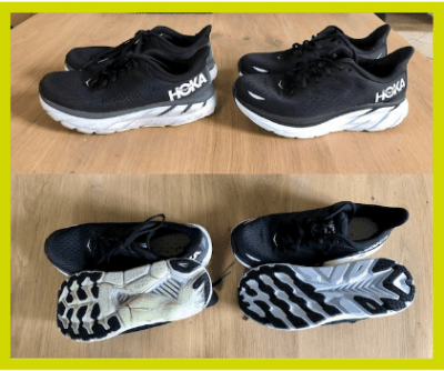 zwarte loopschoenen