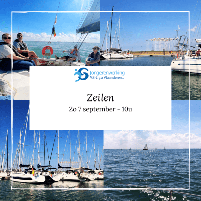 Zeilen op de noordzee activiteit afbeelding