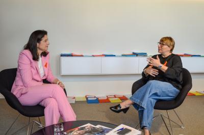 Patient expert Inge en minister Gennez